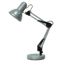 Rabalux stolní lampa Samson E27 1x MAX 60W stříbrná 4213