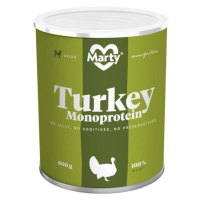 MARTY Monoprotein krůtí konzerva 800g