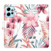 iSaprio flip pouzdro Pink Flowers 02 pro Xiaomi Redmi Note 12 5G