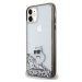 Karl Lagerfeld Liquid Glitter Choupette zadní kryt pro iPhone 11 čirý