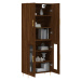 vidaXL Skříň highboard hnědý dub 69,5 x 34 x 180 cm kompozitní dřevo