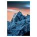 Fotografie Dramatic sunrise over snowy peak Badile,, Roberto Moiola / Sysaworld, 26.7 × 40 cm