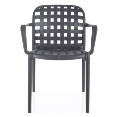 Signal Zahradní židle STRIP II | šedá