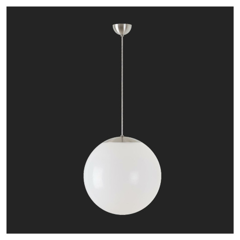 OSMONT ISI68894 ISIS S3 závěsné plastové svítidlo nerez broušená / bílá IP40 4000 K 27W LED nouz