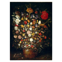 Brueghel, Jan the Elder - Obrazová reprodukce Large Bouquet of Flowers, (30 x 40 cm)