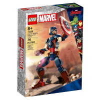 Lego Heroes Figurka Kapitána Ameriky Sestavitelná Sada 76258