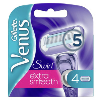 Gillette Venus Swirl Extra Smooth náhradní hlavice 4 ks