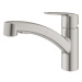 Dřezová baterie Grohe Start s otočným ramínkem, 2 proudy supersteel 30531DC1