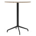 Audo Copenhagen designové kavárenské stoly Harbour Column Counter Table Star Base (průměr 80 cm)