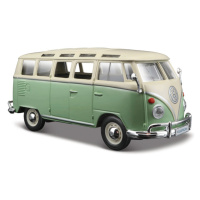 MAISTO - Volkswagen Van Samba, zeleno/krémová, 1:25