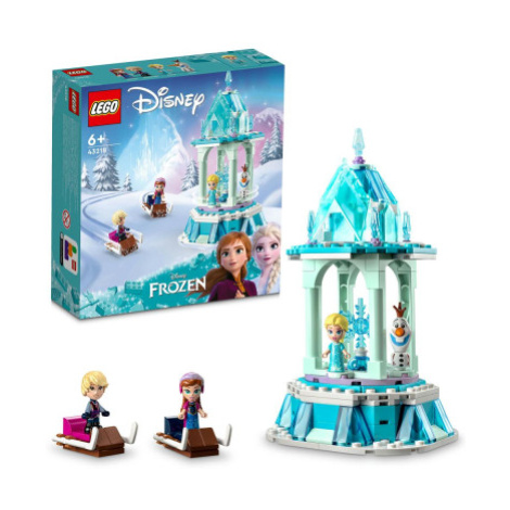 LEGO® Disney Princess™ 43218 Kouzelný kolotoč Anny a Elsy