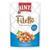 Kapsička Rinti Filetto Adult kuře a kachna v želé 100g