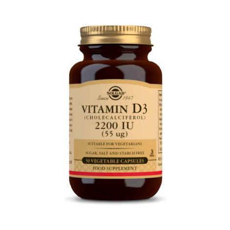 Solgar Vitamin D3 2200IU csp.50