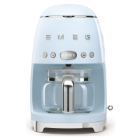 Kávovar na překapávanou kávu Smeg 50's style DCF02PBEU / 1050 W / 1,4 l / pastelově modrá Varian