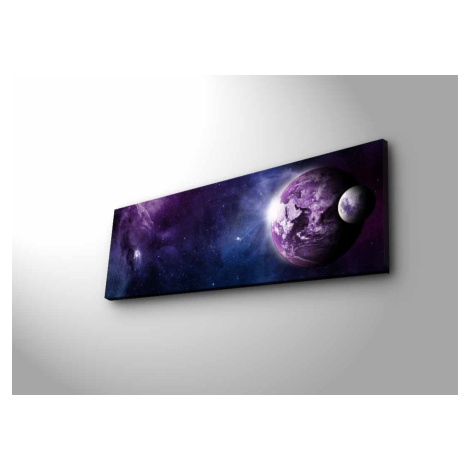 Wallity Obraz s LED osvětlením UNIVERSE 30 x 90 cm