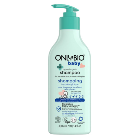 ONLYBIO Hypoalergenní šampon pro miminka 300 ml