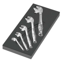 Wera 150122 Samonastavitelné klíče Joker 6004 7 ÷ 24 mm typ 9732 v pěnové vložce, Set 1 (S