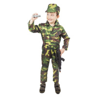 RAPPA Dětský kostým voják Woodland (S)