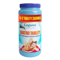 Multifunkční tablety pro chlorovou dezinfekci bazénové vody LAGUNA 4v1 Quatro 1,4kg