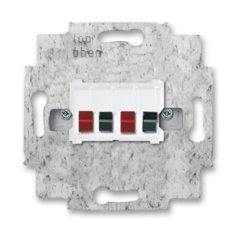 ABB zásuvka repro alpská bílá 0230-0-0403 (0248/04-101) 2CKA000230A0403