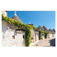 Fotografie Italy, Apulia, Alberobello, Trulli, dry stone, Westend61, 40 × 26.7 cm