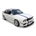 Bburago 1:24 Plus BMW 3 Series M3 1988 White