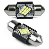 LED autožárovka C5W 9 SMD 2835 | 31 mm 31 mm