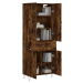 vidaXL Skříň highboard kouřový dub 69,5 x 34 x 180 cm kompozitní dřevo