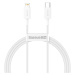 Kabel USB-C na Lightning Baseus Superior Series, 20W, PD, 1m (bílý)