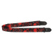 Perri's Leathers 7669 Polyester Red Skulls