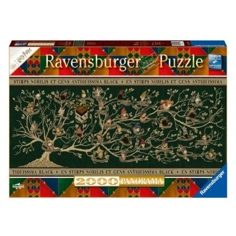 Ravensburger 17299 puzzle harry potter: rodokmen 2000 dílků panorama