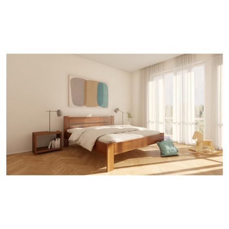 Postel Purtex Sofia Rozměr: 180x200 cm, Materiál: Buk, Moření: palisandr
