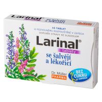 Dr. Müller Larinal® se šalvějí a lékořicí 16 tablet