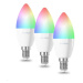 TechToy Smart Bulb RGB 6W E14 ZigBee 3pcs set