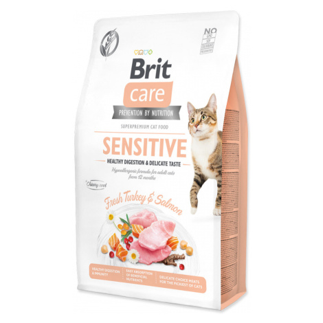 Brit Care Cat Grain-Free Sensitive Healthy Digestion & Delicate Taste 2kg