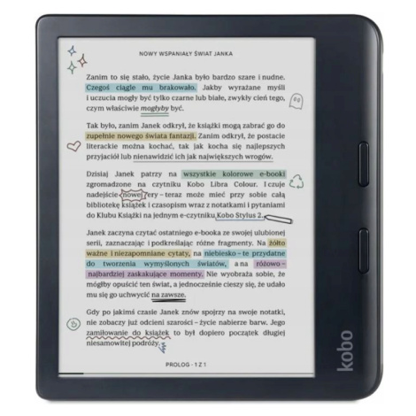 Čtečka ebook Kobo Libra Colour 32 Gb 7 černá