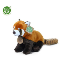 Plyšová panda červená 20 cm ECO-FRIENDLY