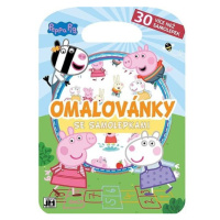 Peppa Pig - Omalovánky se samolepkami