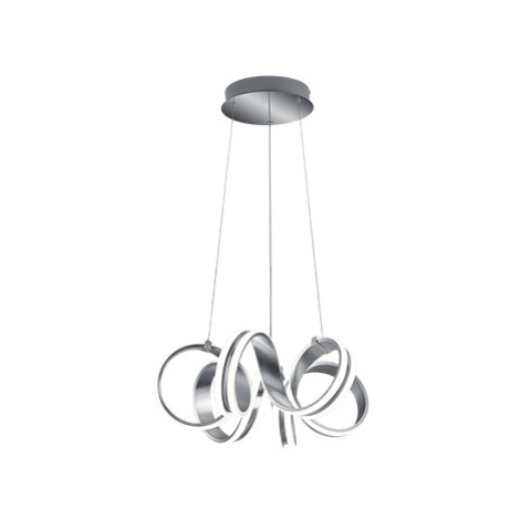 Designová závěsná lampa ocelová 3stupňová stmívatelná včetně LED - Filum TRIO