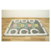 Dětský koberec Lima C260C šedý/krémový