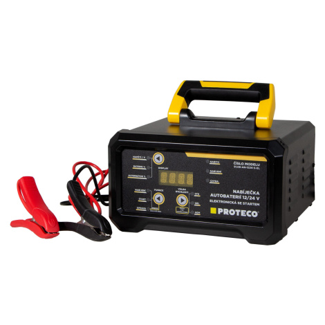 PROTECO 51.08-AN-1224-S-EL nabíječka autobaterií MAX-15  230V  12/24V elektronická se startem