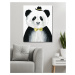 Malování podle čísel - PANDA S KLOBOUČKEM Rozměr: 40x50 cm, Rámování: vypnuté plátno na rám