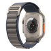 Apple Watch Ultra 2 49mm titanová s modrým alpským tahem S Titanová