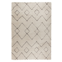 Flair Rugs koberce Kusový koberec Dakari Imari Cream/Dark-Grey - 200x290 cm
