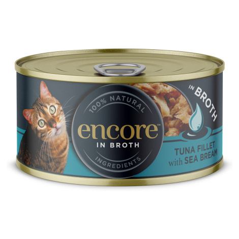 Encore konzerva 16 × 70 g - tuňák s mořským vlkem