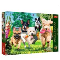 TREFL - Puzzle 1000 Premium Plus - Čajový čas: Přicházejí problémy!