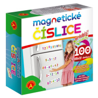 Magnetické číslice na lednici 100 dílků