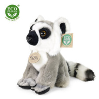 Plyšový lemur sedící 18 cm ECO-FRIENDLY