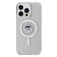 Karl Lagerfeld IML Choupette MagSafe Zadní Kryt pro iPhone 15 Pro Max Transparent