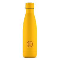 Cool Bottles nerezová termolahev Vivid Yellow třívrstvá 500 ml